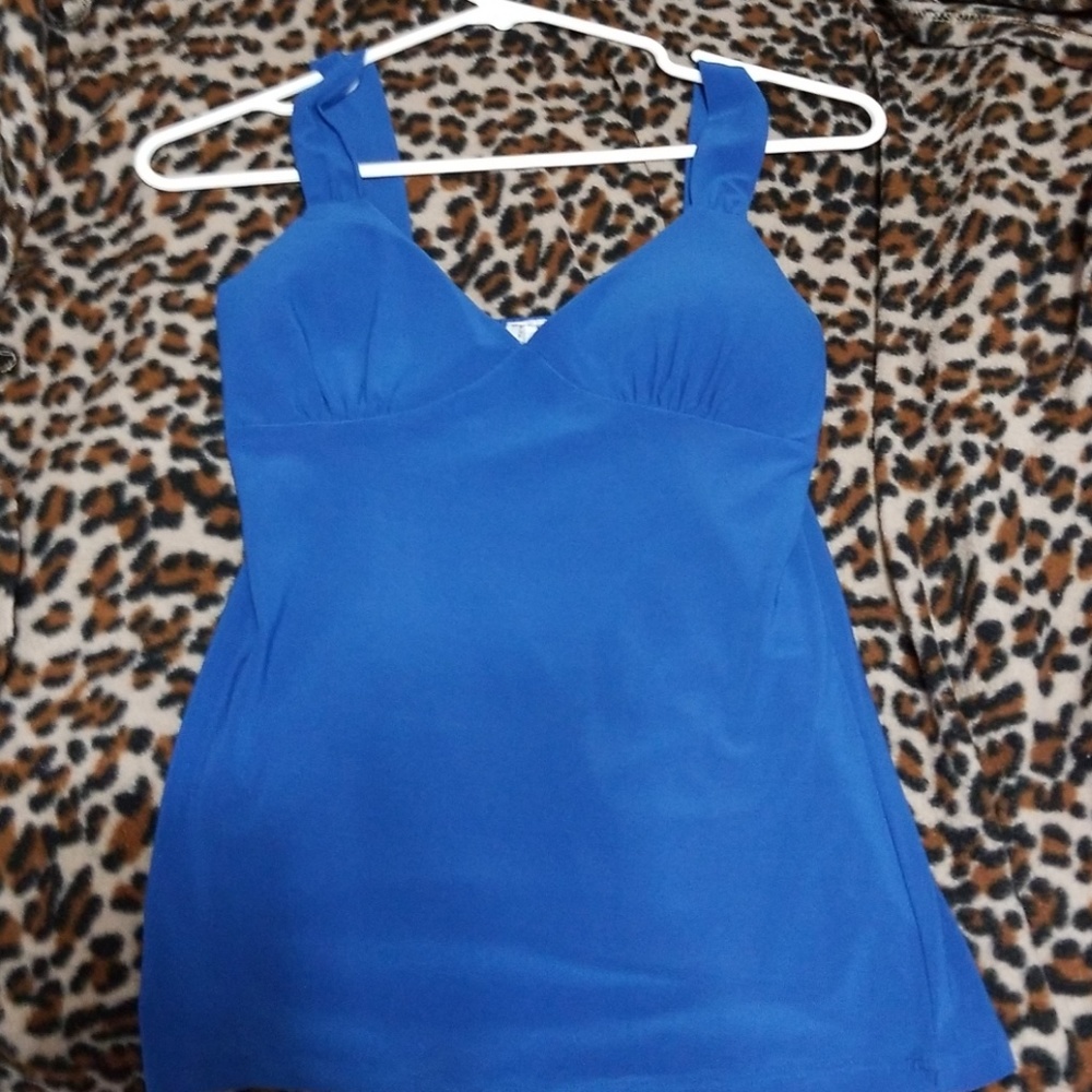 Royal blue top